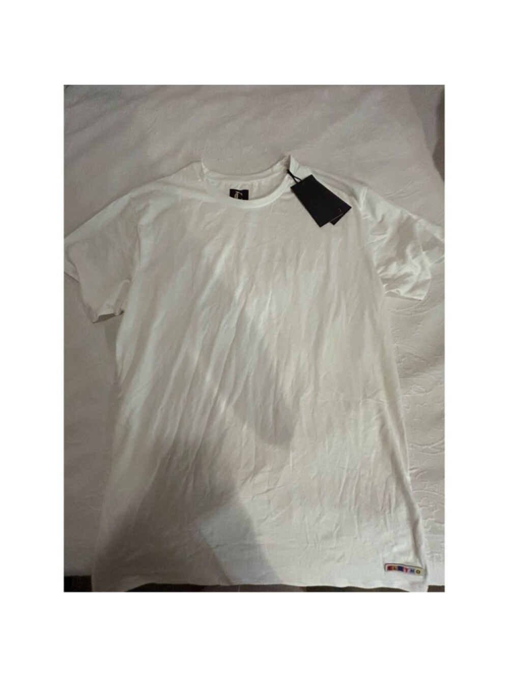 NEW MENS Clotho Pima Luxury Anti Bacterial Breathable Plain T-Shirt XL